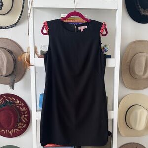 Ted Baker Black Dress with Pink Rhinestones